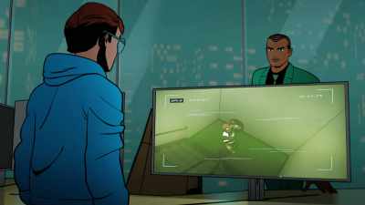 - So, you're Spider-Man.
- [♪ tense music playing] - Your Friendly Neighborhood Spider-Man