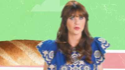So, when you're walking
down the bread aisle, - What Am I Eating? With Zooey Deschanel