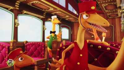So you've been assigned to work
here on Adventure Island? - Dinosaur Train: Adventure Island