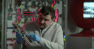 So you've got this little display here, - The Rubber-Keyed Wonder