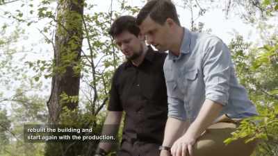 So you've got these
enormously thick concrete slabs - Secret Nazi Ruins
