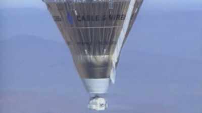 Soaring over Egypt,
he and his co-pilot
are minutes from completing - Tales From The Explorers Club