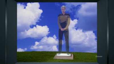 [Sobbing] I am a
human being, damn it. - The Center Seat: 55 Years of Star Trek