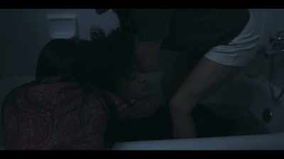 (Sobbing, talking indistinctly) - The Amityville Curse