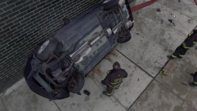 - [sobbing and whimpering] - Chicago Fire