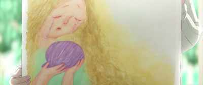 Sobbing with grief, - Josee, the Tiger and the Fish