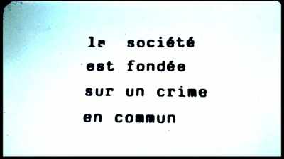 Society is based on a shared murder - The Image Book