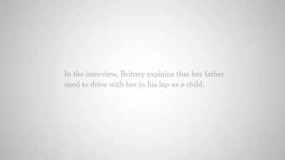 [soft ambient music] - Framing Britney Spears