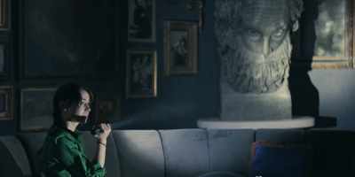 [soft footsteps]
- [speaking softly] - The Resort