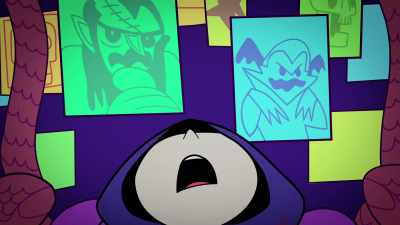 - [soft growling]
- [gasps] - Teen Titans Go! Vs  Teen Titans
