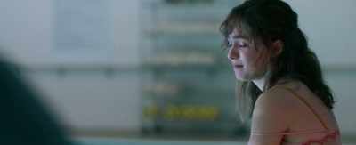 [soft indie song playing] - Five Feet Apart