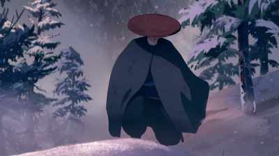 [soft music playing] - BLUE EYE SAMURAI