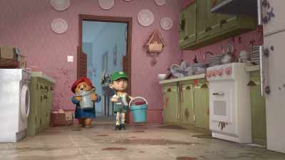 [soft music] - The Adventures of Paddington