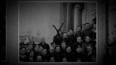(soft music) - KGB - The Sword and the Shield