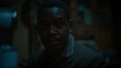 (soft ominous jazz music) - The Porter