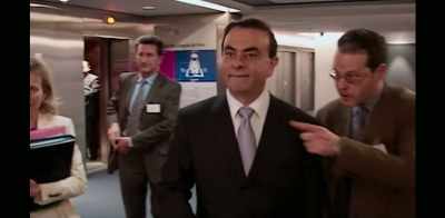 [soft piano music playing] - Fugitive: The Curious Case of Carlos Ghosn