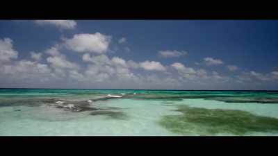 (soft piano music)
(waves lapping) - Castaways