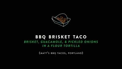 [soft rock music playing] - Street Food: USA