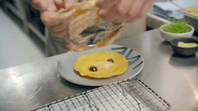 - Soft-shell crabs thrive
in warm waters of the Gulf, - Eva Longoria: Searching for Mexico