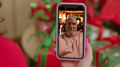 (soft sigh) Dad, I'm really
happy that you're happy, - The Secret Gift of Christmas
