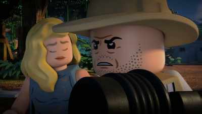 [soft snarling] - LEGO Jurassic Park: The Unofficial Retelling