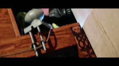 (soft suspenseful music)
(machine buzzing) - Cactus Jack