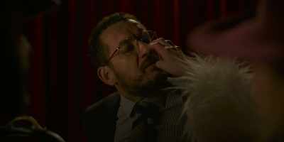Softer. Hmm. [moaning] - Murder Mystery 2