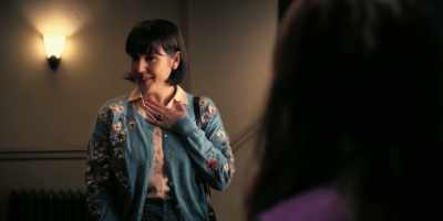 [softly] Are you-- - Girlboss