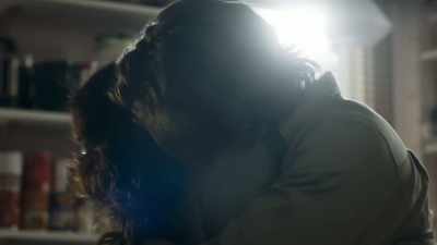 (SOFTLY) Arsehole.
(LAUGHING) - Killing Eve