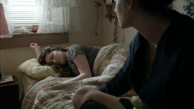 [softly]
Debbie. - Shameless