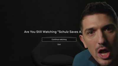 [softly] Go right up to her ear, - Schulz Saves America