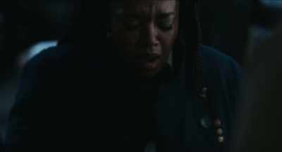 [softly] Oh, my God.
[panting] - Mr. Crocket