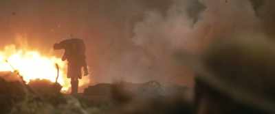 - Soldier 1: Let's go, man! Run!
- Soldier 2: Run! Run! Run! - The King's Man