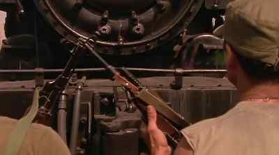 SOLDIER 1: No one
gets off the train. - Relic Hunter