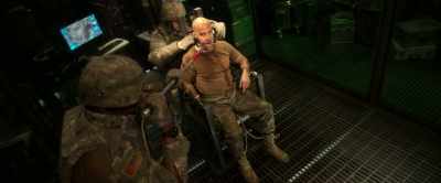 SOLDIER #2:
Three, two, one, release. - Patient Zero