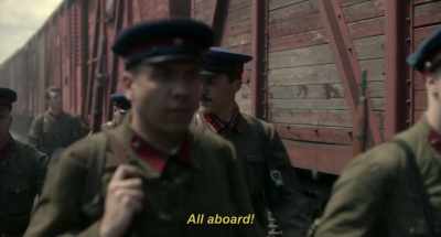 [soldier #5 shouts in Russian] - Ashes in the Snow