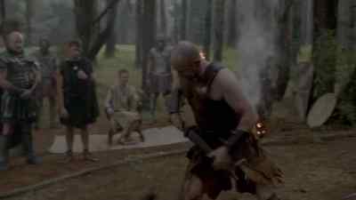 [soldier groans, grunts] - Roman Empire