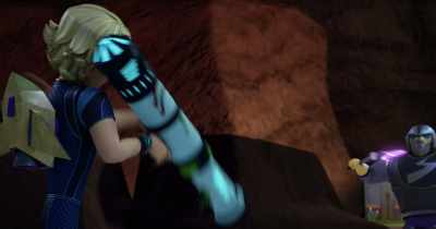 [soldier] Hey! Get 'em! [grunts] - Spy Kids: Mission Critical
