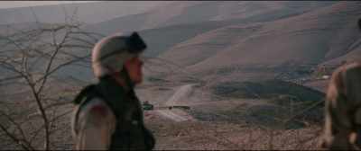 [Soldier on radio]
Sergeant Harper, main gate. - Sand Castle