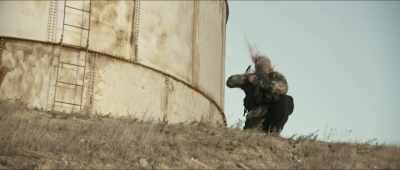 (soldier shouting
in foreign language) - Abducted