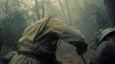 [soldier shouting in German] - Black Lightning