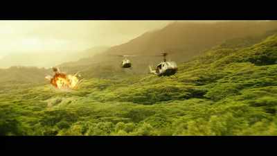 (SOLDIER WHOOPING) - Kong: Skull Island
