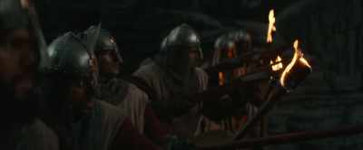 [soldiers breathing shakily] - Damsel