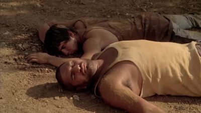 [SOLDIERS CHATTERING IN SPANISH] - Prison Break