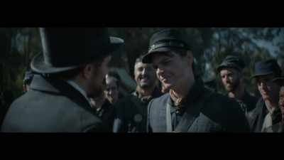 (soldiers laughing) - Abraham Lincoln