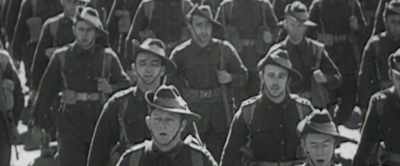 [SOLDIERS SINGING] - Brabham