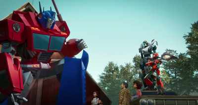 [solemn music] - Transformers: EarthSpark