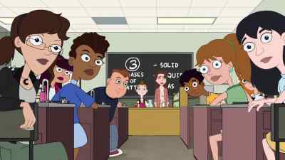 Solid, liquid and gas. - Milo Murphy's Law