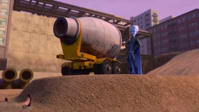 - Solid! (yelps)
- (zaps) - Megamind vs. the Doom Syndicate