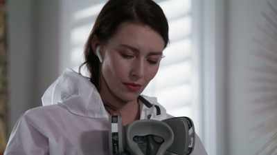 (somber music)
(cell phone beeps) - Squeaky Clean Mysteries: Hazardous Duty
